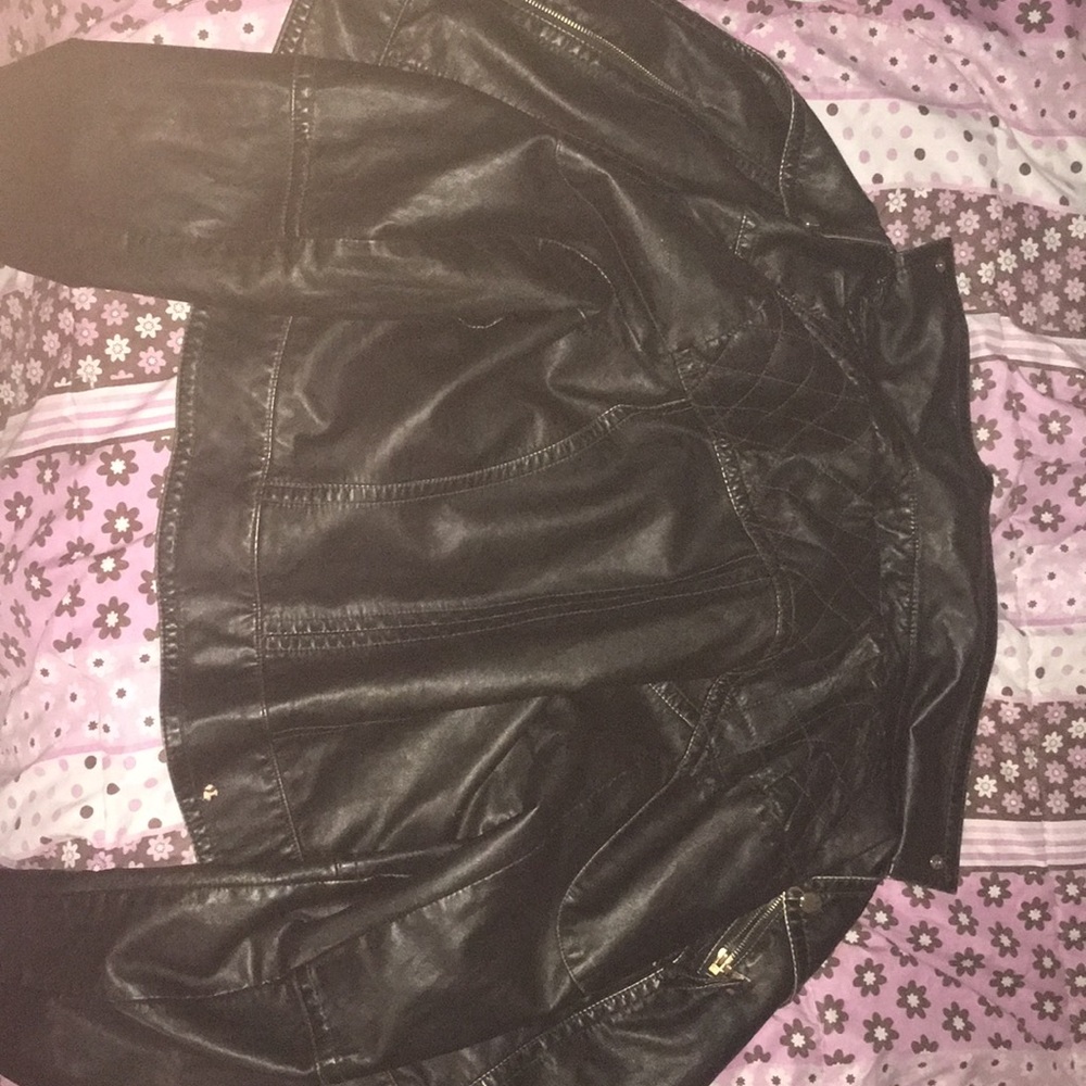 Leather jacket